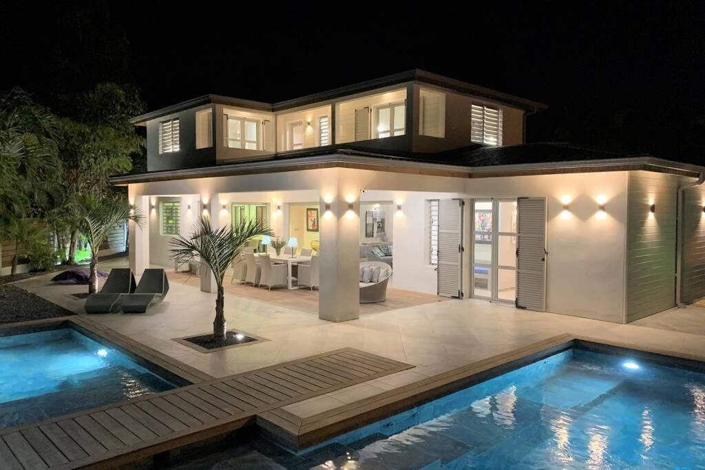 Villa Manzana : Neuve 4Ch 4Sdb 2 Piscines - Luxe Сен-Франсуа Екстер'єр фото