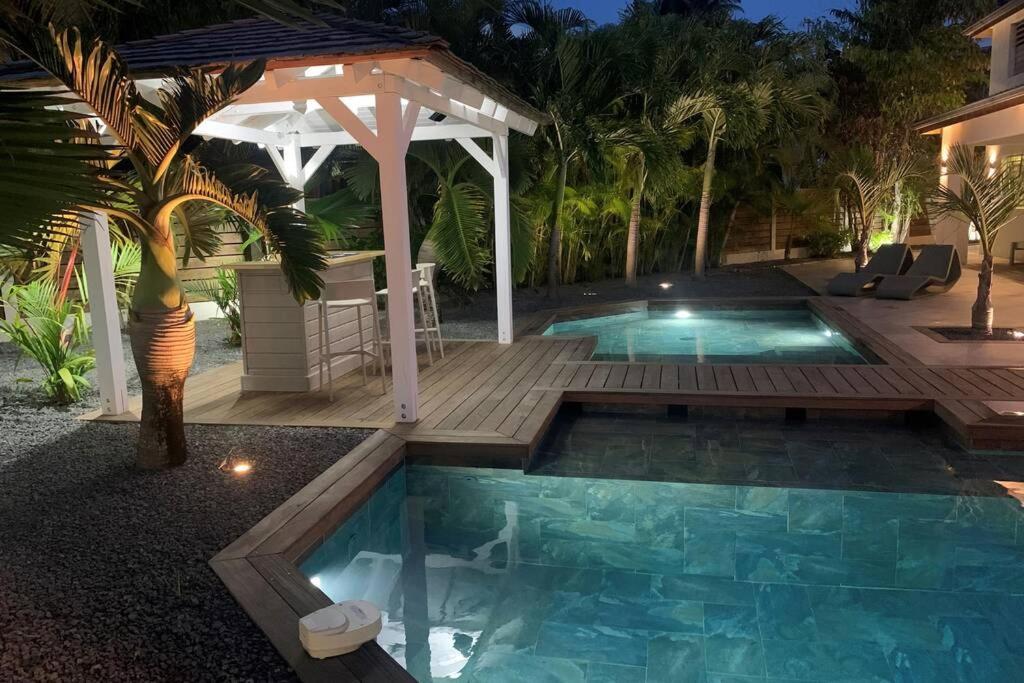 Villa Manzana : Neuve 4Ch 4Sdb 2 Piscines - Luxe Сен-Франсуа Екстер'єр фото